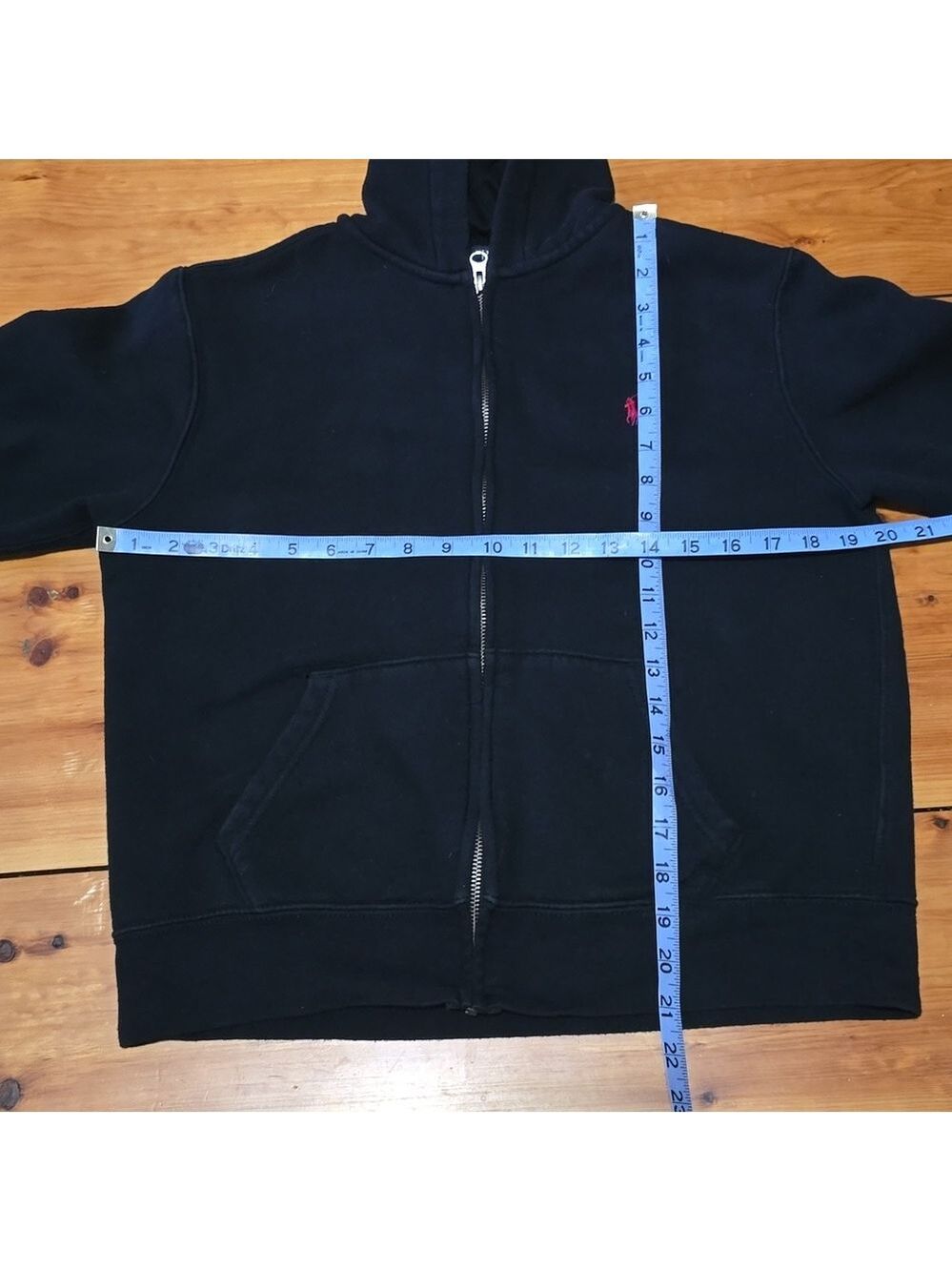 Polo Ralph Lauren Logo Boys L Full Zip Fleece Hoodie - Picture 10 of 12